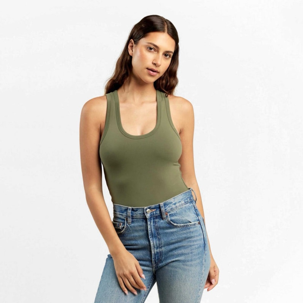 NUUDS Scoop Neck Bodysuit